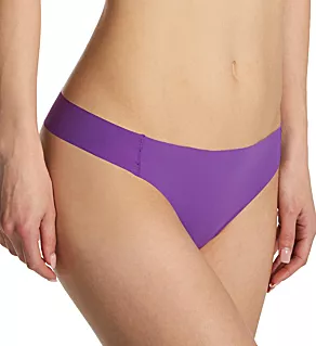 Flawless No Show Thong Panty New Pleasant Plum 6
