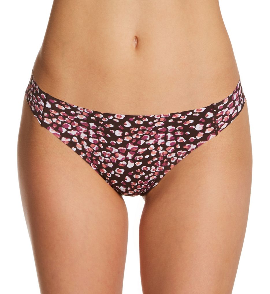 Maidenform Flawless No Show Thong Panty Cocoa Cat Print 5  - Image 1