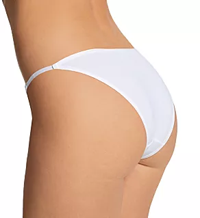 Adjustable String Bikini Panty White S