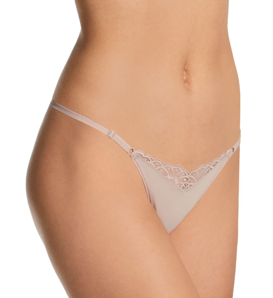 Adjustable String Thong Evening Blush M by Maidenform