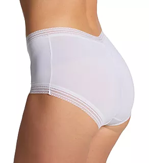 Modern Full Coverage Boyshort White S