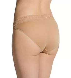 High-Rise Lace Brief Panty Deep Glow S