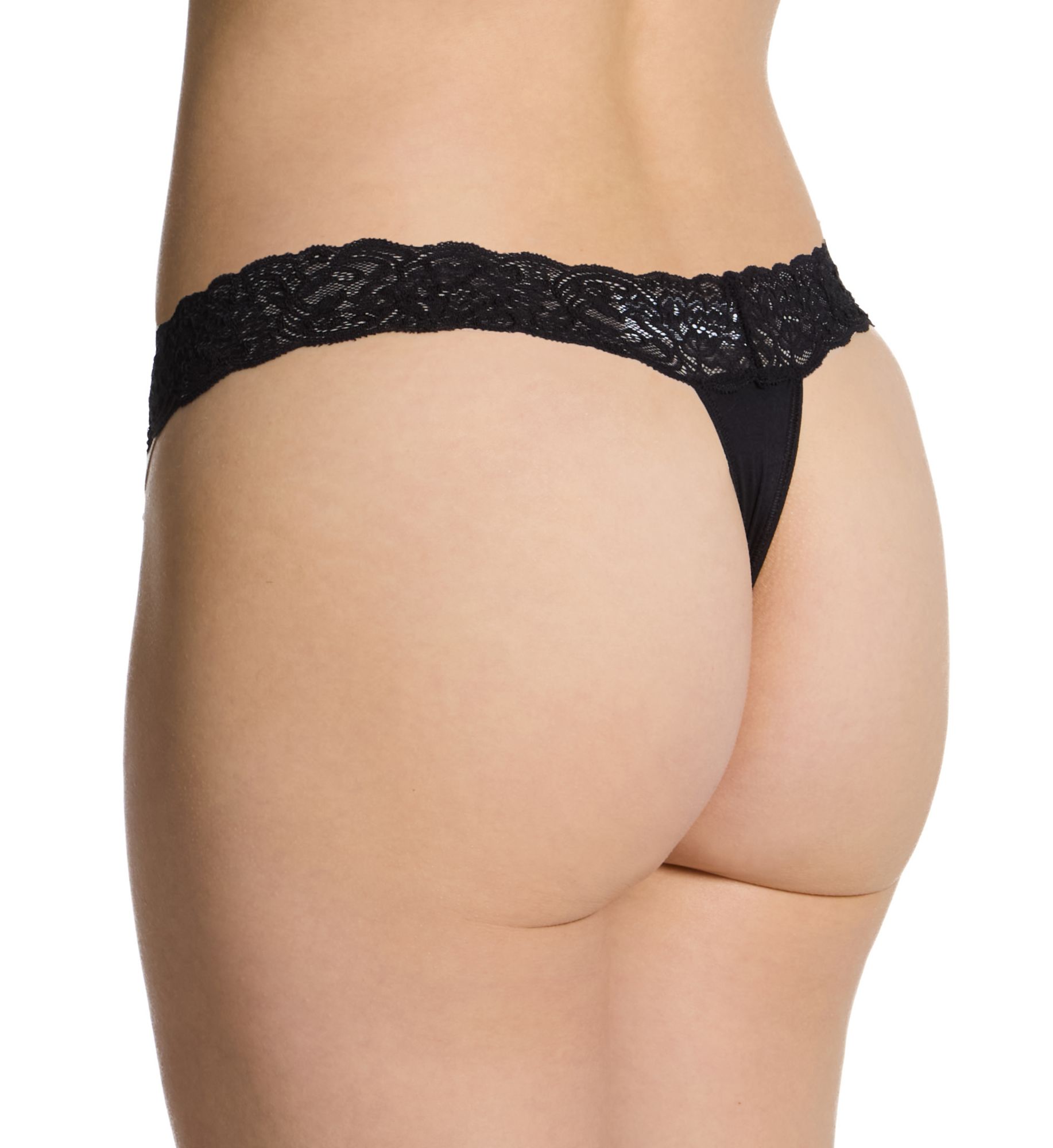 Maidenform Microfiber Lace Thong DMPLTH - Image 2