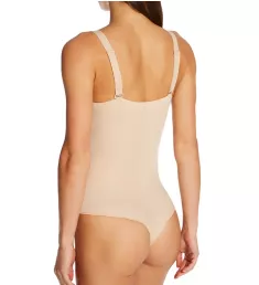 Power Players Thong Bodysuit Transparent L