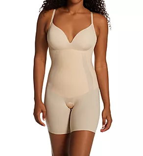 All-in-One Body Shaper with Built in Bra Transparent S