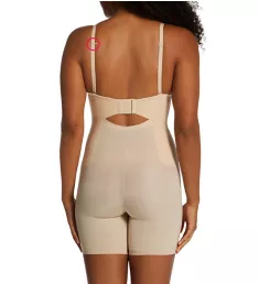 All-in-One Body Shaper with Built in Bra Transparent S