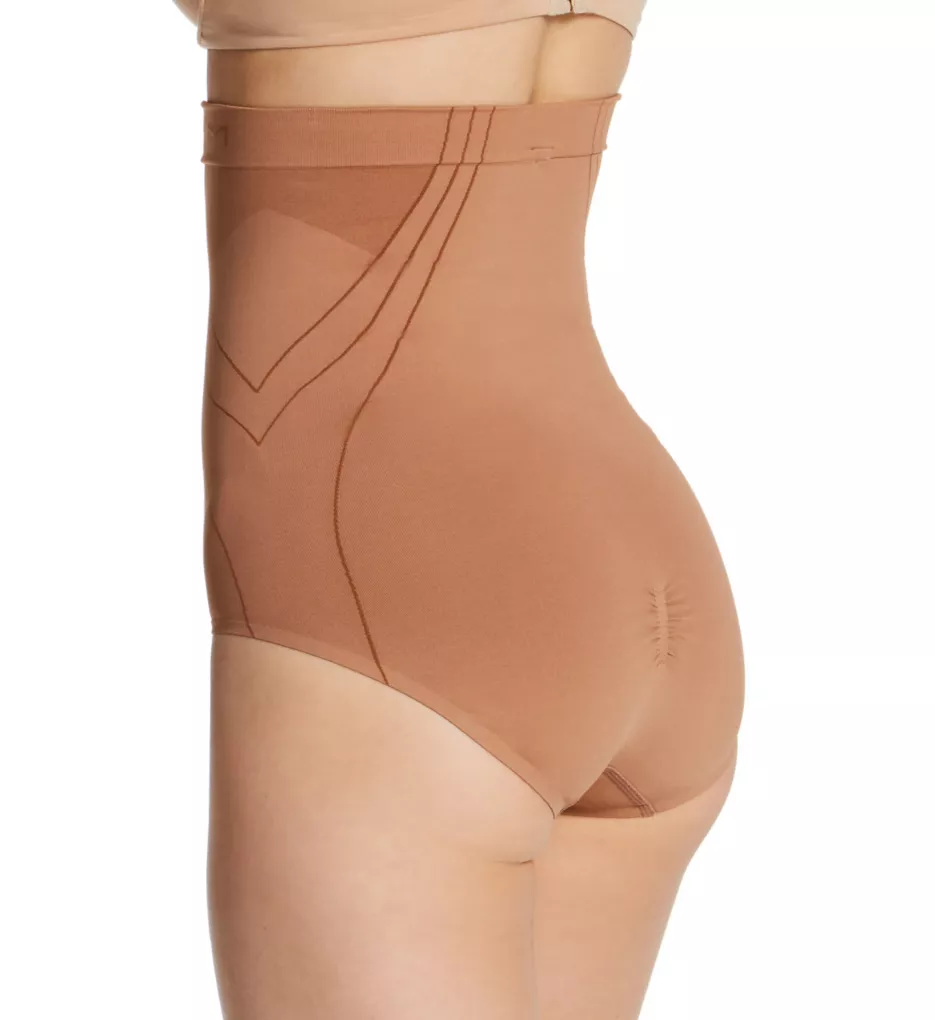 Flexees 2654 Maidenform Hi-waist Firm control Sensual shapes shaper Brief  panty~