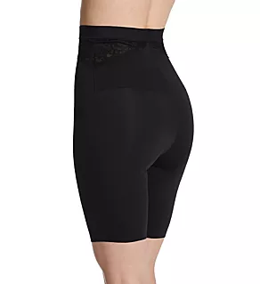 Eco Lace High Waisted Thigh Slimmer Black S