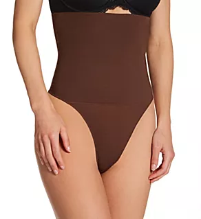 Tame Your Tummy High Waist Shaping Thong Bronze XL