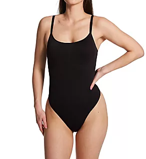 Seamless Thong Bodysuit Black S
