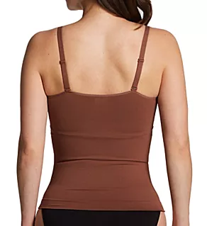 Seamless Cami Bronzed Chestnut S