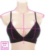 Maidenform Stretch Lace Triangle Wireless Bralette DMSLTB - Image 3