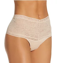 Everyday Smooth High Waist Lace Thong Paris Nude 5