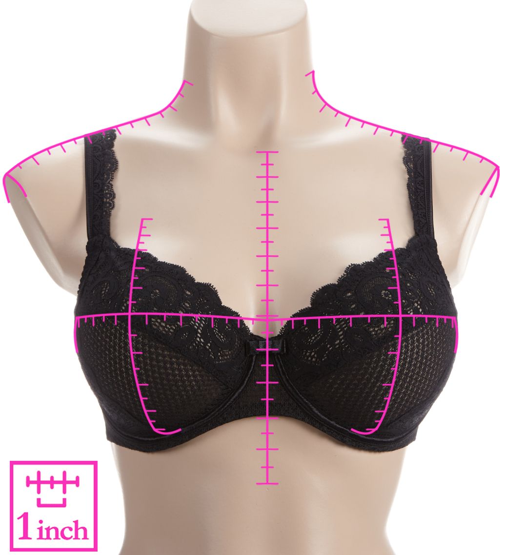 Maison Lejaby Gaby 3 Part Underwire Bra 13837 - Image 3