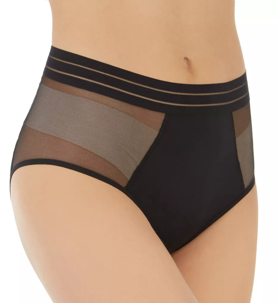 Nufit High Waisted Brief Panty Black XS