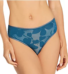Ombrage Tanga Brief Panty Peacock XS