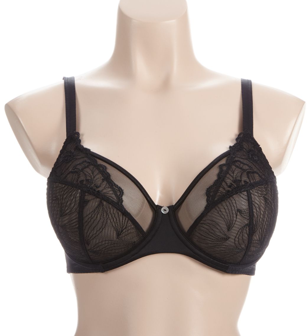 Maison Lejaby Flora 3 Part Underwire Bra Black 30D  - Image 1