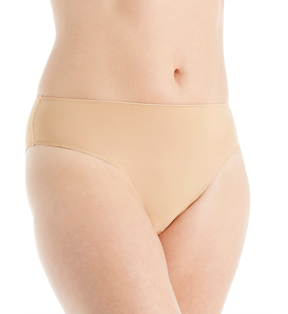 Maison Lejaby - Maison Lejaby 5303 Invisibles High Waist Bikini Brief Panty (Skin XS)