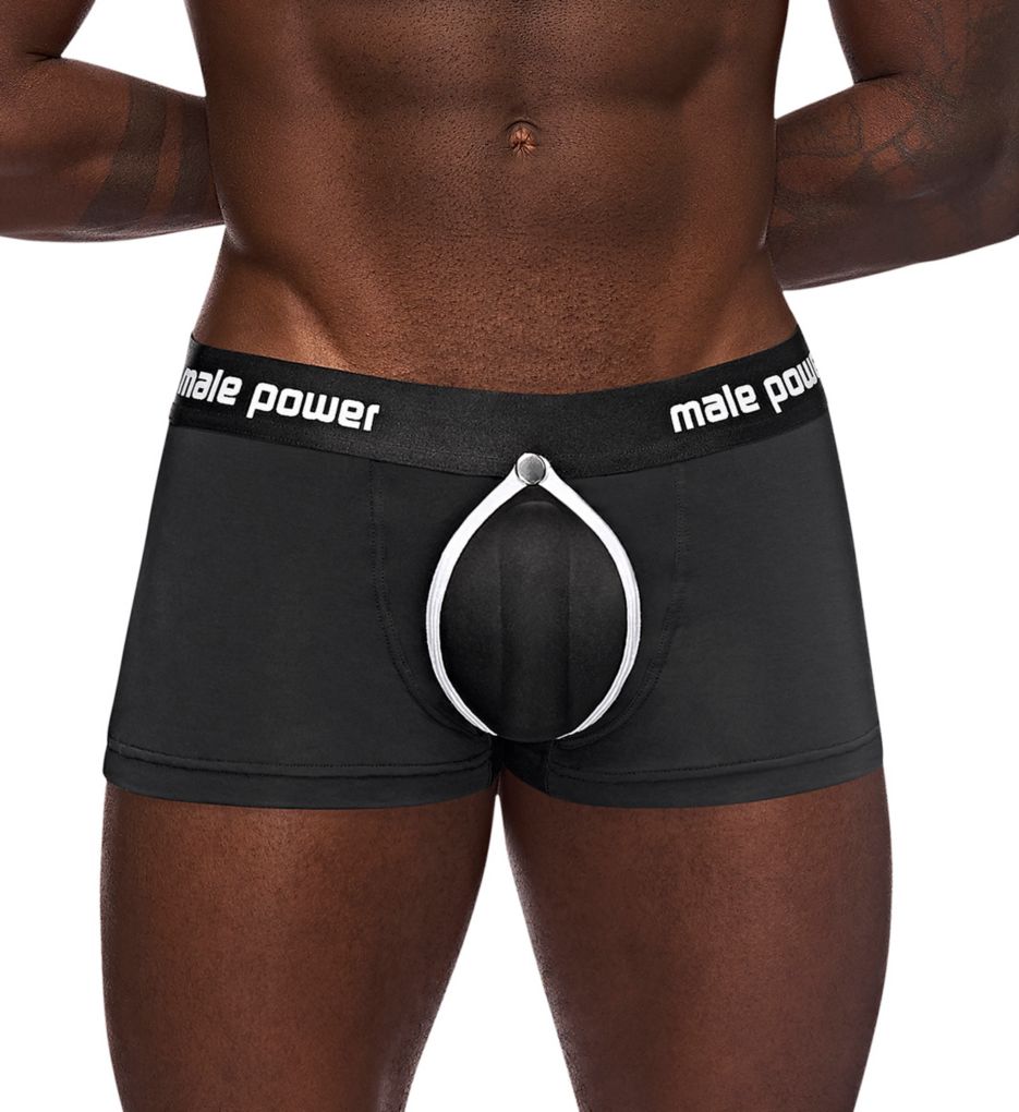 Male Power Barely There Mini Boxer Short Underwear Low Waist High