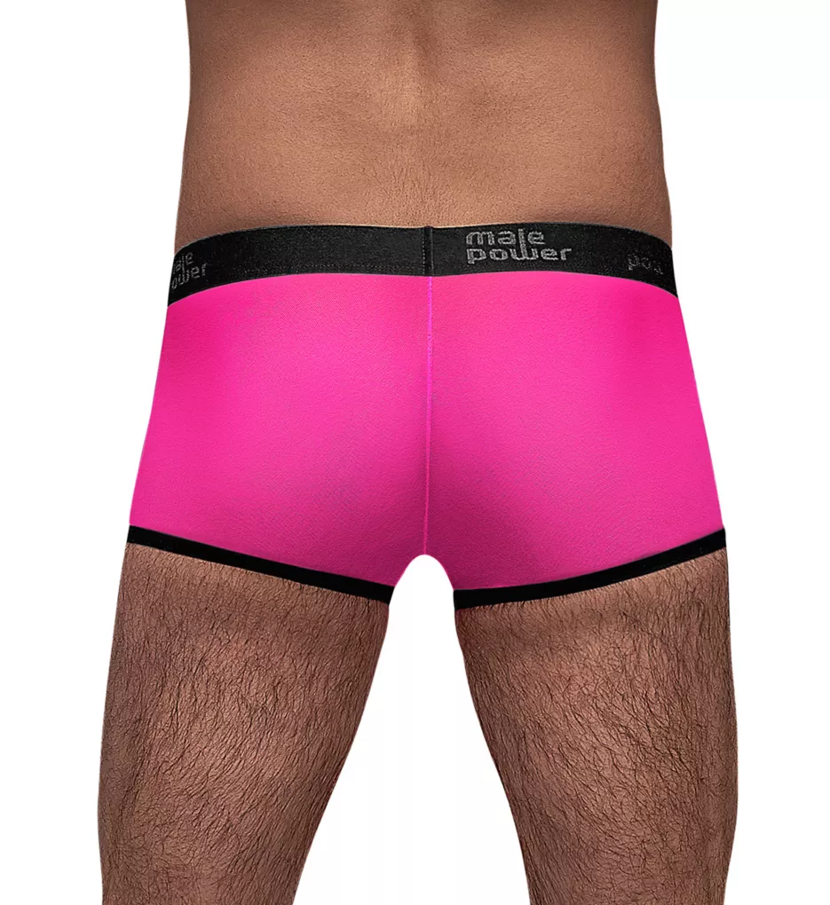 Neon Mesh Pouch Trunk Pink1 L