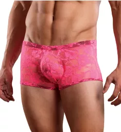 Neon Lace Mini Short PINK S