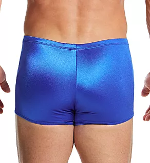 Satin Lo Rise Pouch Short RED L
