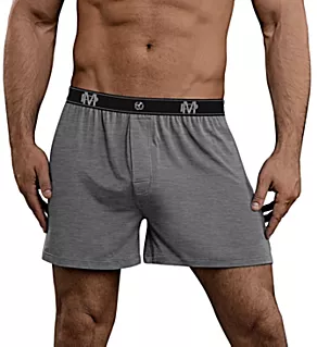 Super Soft Breathable Boxer Grey M