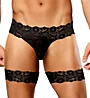 Male Power Scandal Lace Micro Garter Trunk 177-178 - Image 1