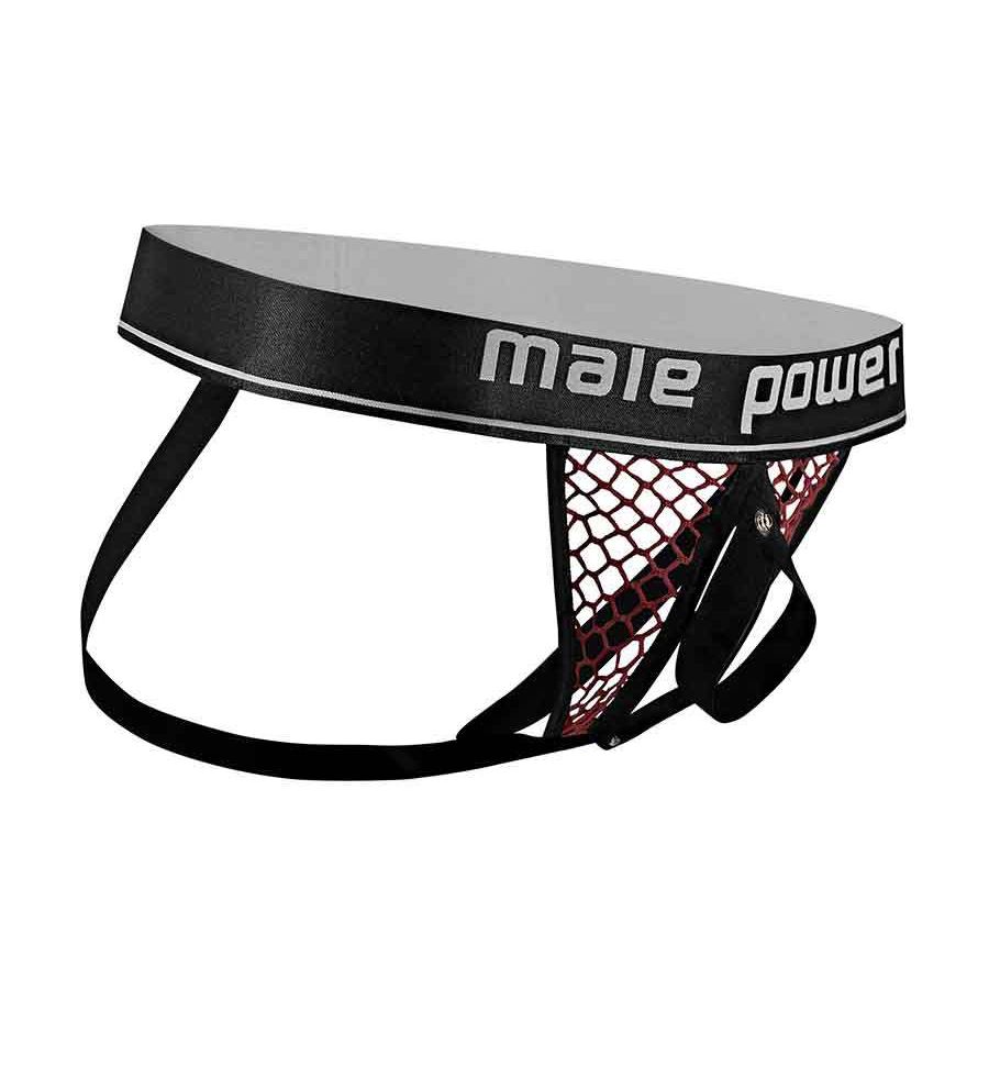 Male Power 410-260 Cockpit C-Ring Thong Black