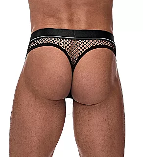 Cockpit Net C Ring Thong BLK S/M