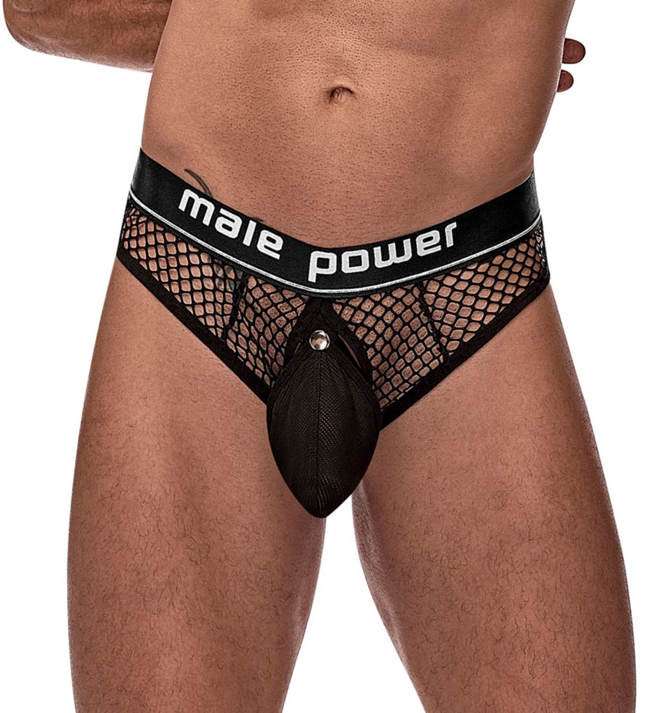 Male Power Cockpit Net C Ring Thong 410-260 - Image 1