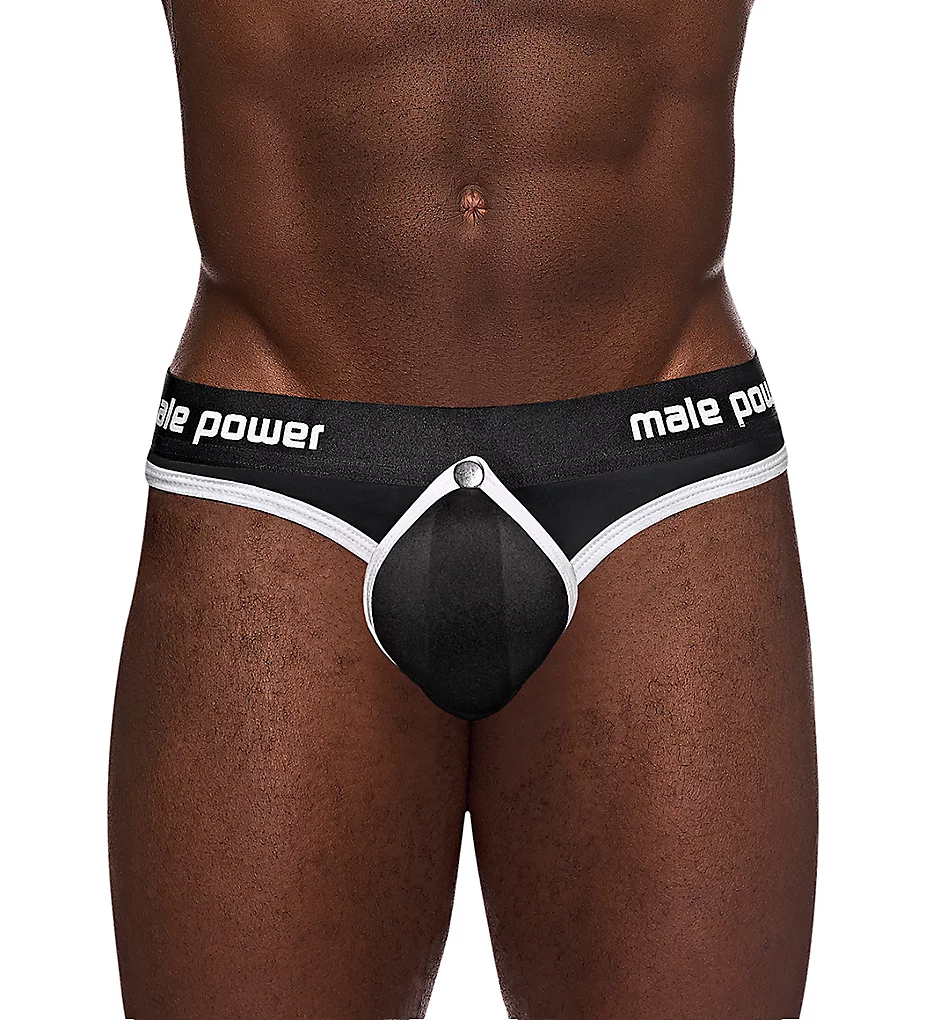 Helmet Enhancer Thong With Padded Pouch