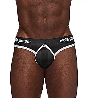 Helmet Enhancer Thong With Padded Pouch