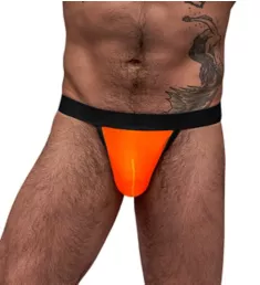 Neon Mesh Micro Thong ORGE L