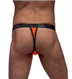 Neon Mesh Micro Thong ORGE L