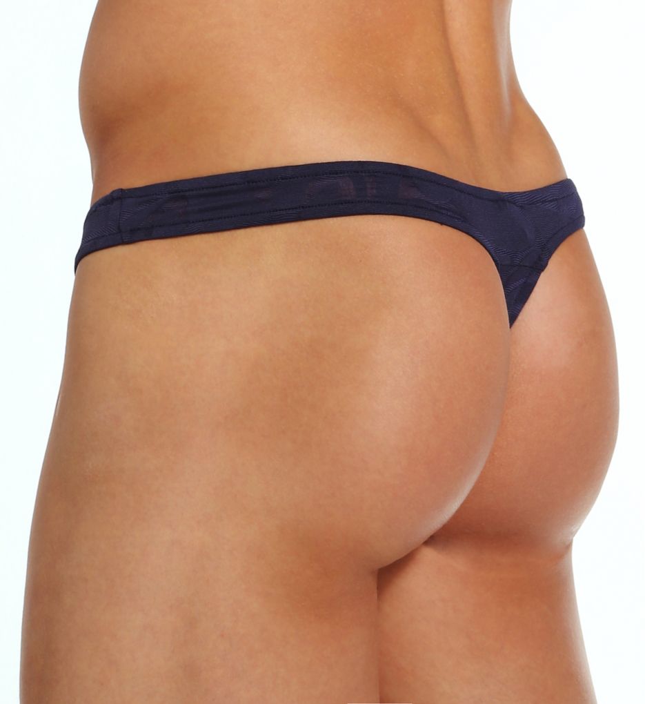 Nylon Burnout Wonder Thong-bs