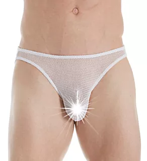 Stretch Net Wonder Bikini WHT L
