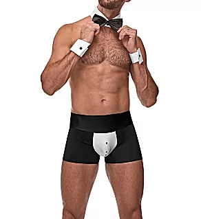 Butt-Ler Costume Trunk w/ Accessories BLK L/XL