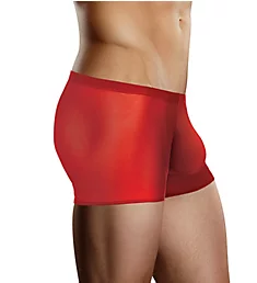 Sheer Stretch Mesh Pouch Trunk RED S/M
