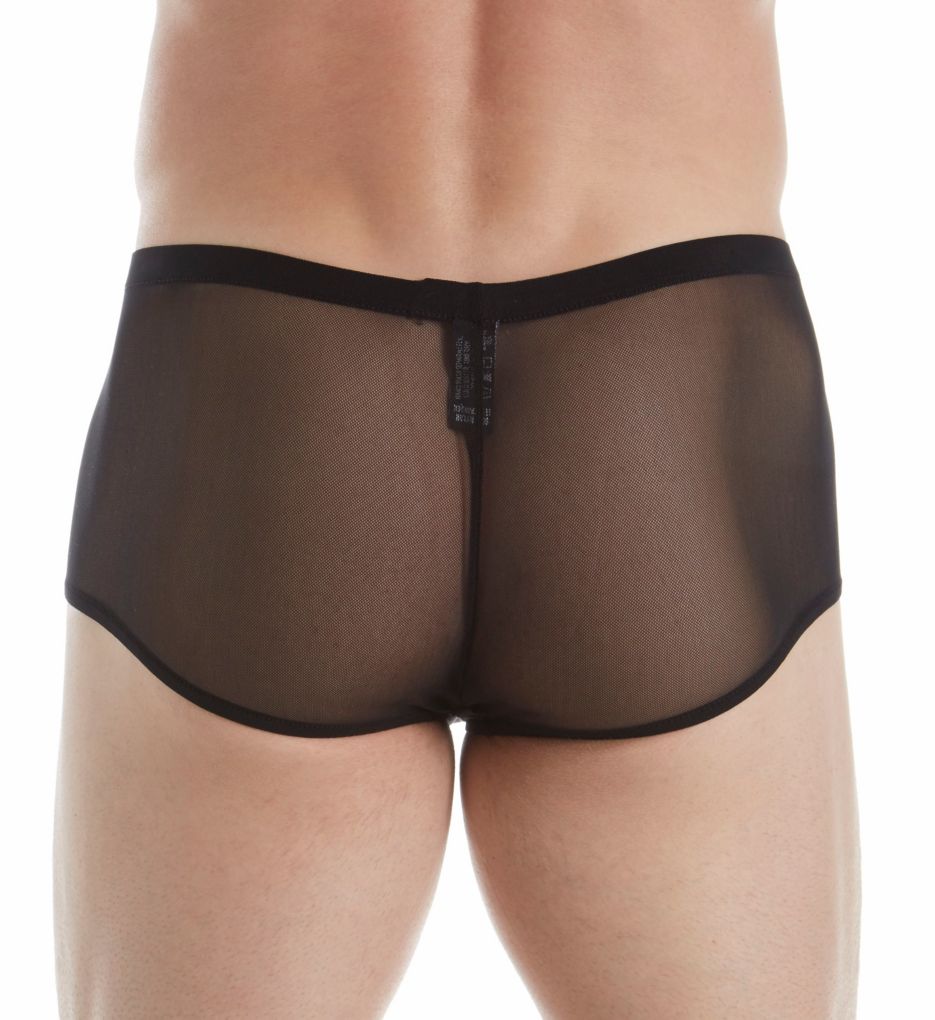 Sheer Stretch Mesh Mini Short-bs