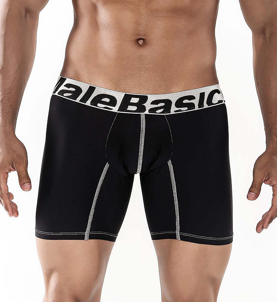 Malebasics MBM02 Performance Boxer Briefs (Black)
