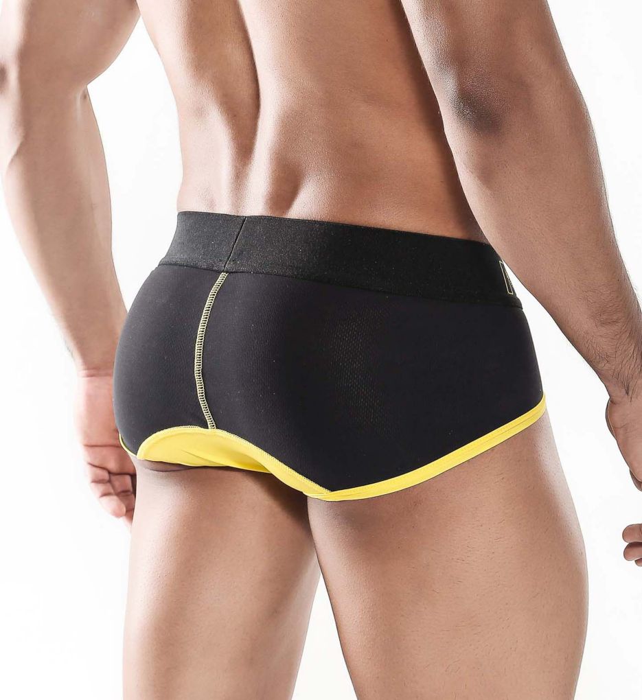 Neon Pouch Color Block Brief-bs