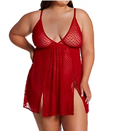 Plus Babydoll With Matching G-String