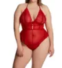 Mapale Plus Size Romper & Thong Set 7445X - Image 1