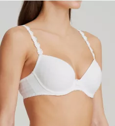 Avero Contour Plunge Bra White 30D