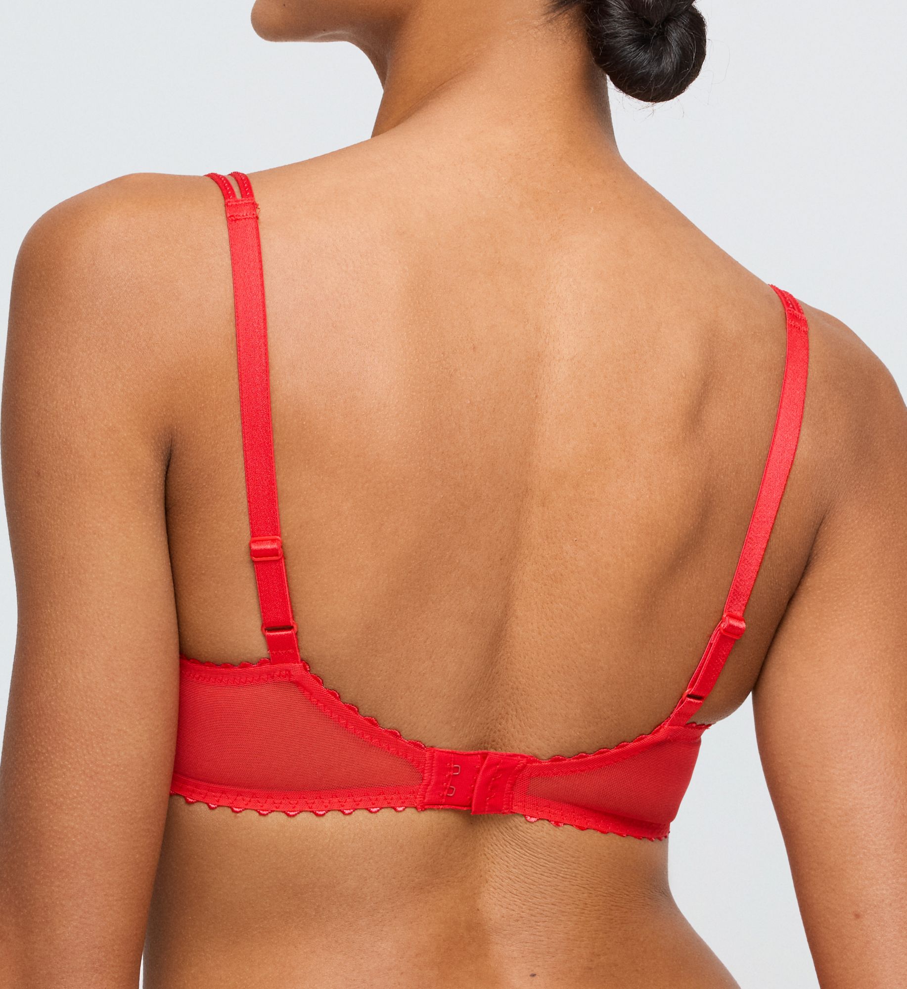 Marie Jo Jane Contour Balconette Bra True Red 36B  - Image 2