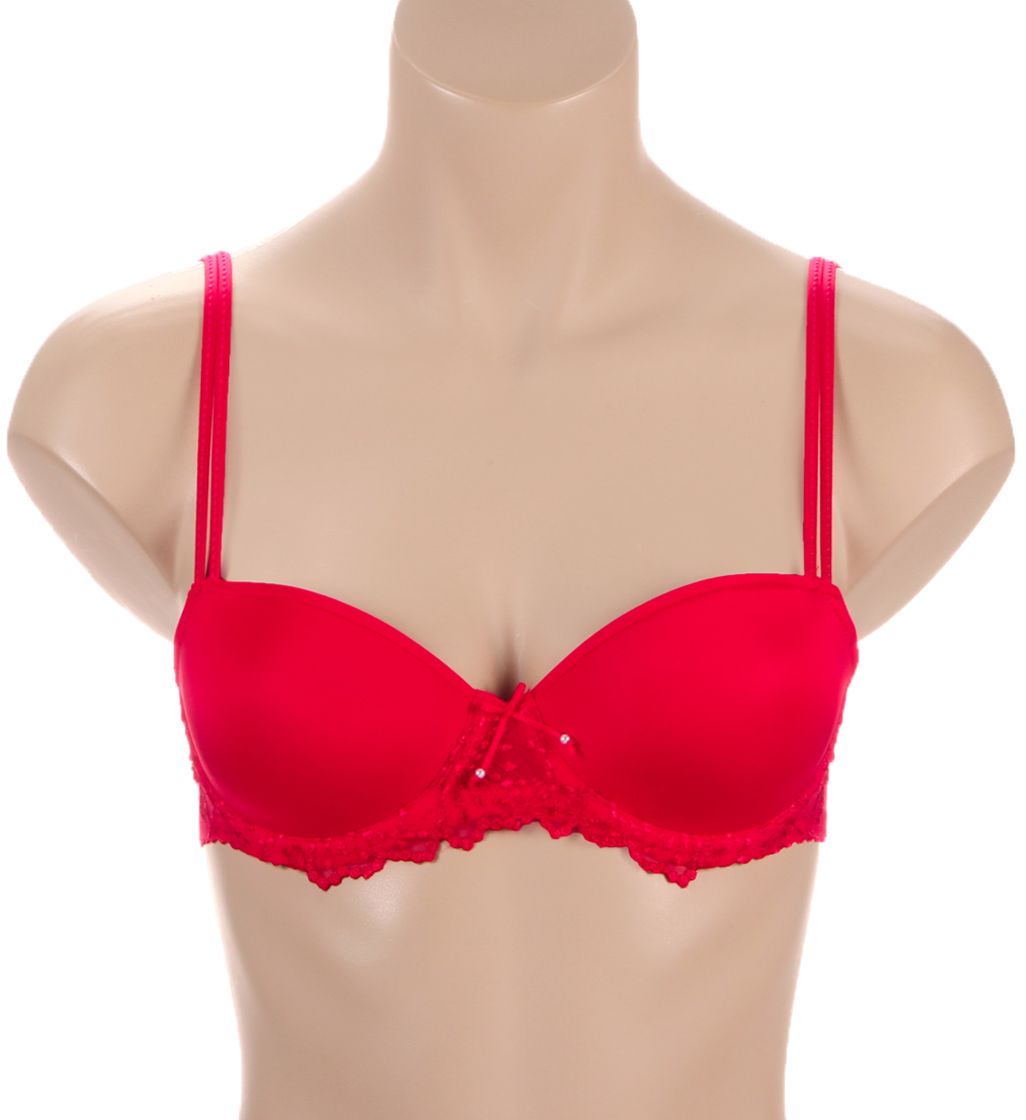 Marie Jo Jane Contour Balconette Bra True Red 36B  - Image 1