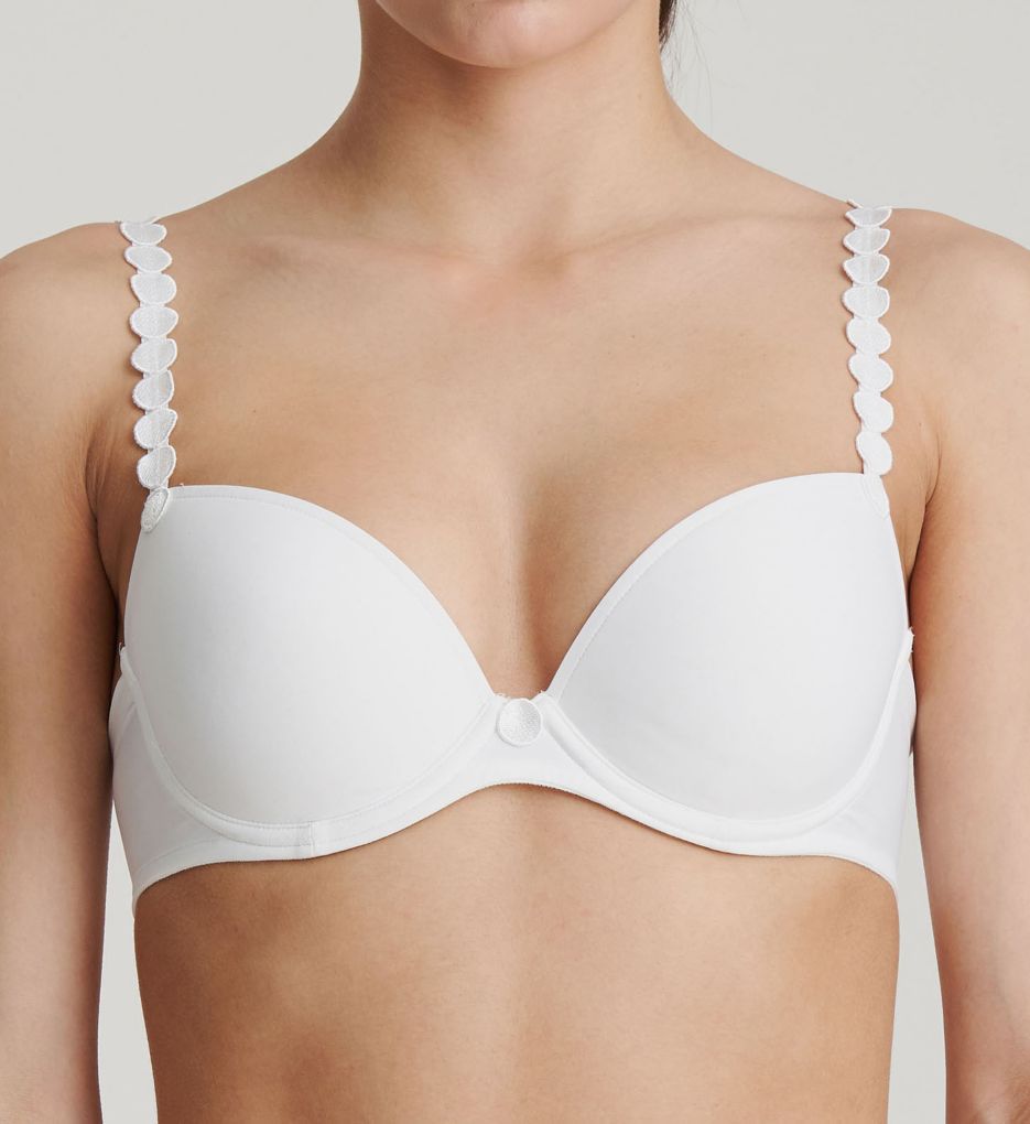 Marie Jo (2489393) -- Marie Jo 012-0822 Tom Plunge Cup Bra (White 38D)
