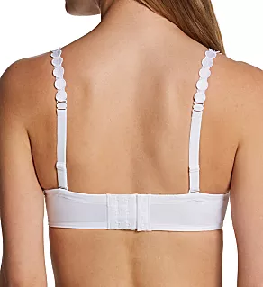 Tom Fiberfill Convertible Underwire Bra White 32A