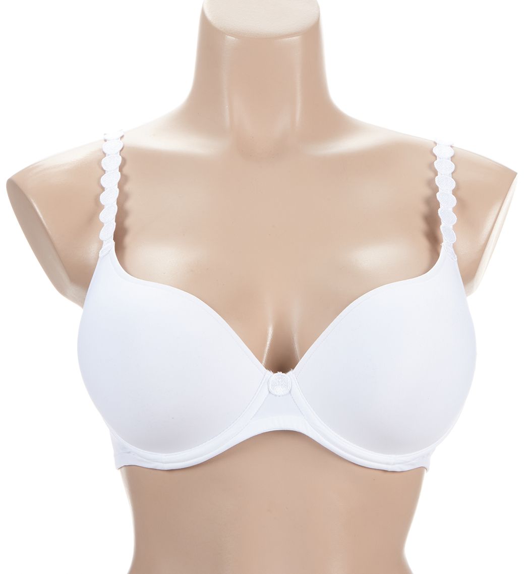 Marie Jo Tom Fiberfill Convertible Underwire Bra White 36B  - Image 1